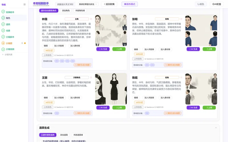 角色生成
